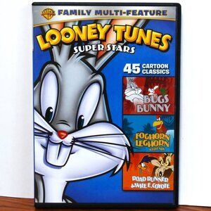Looney Tunes Super Stars DVD 3 Disc Set, 45 Cartoon Classics, BUGS BUNNY, FOG